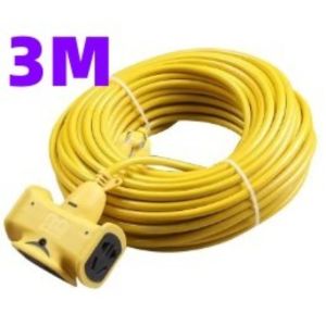 Soket Sambungan Kabel Ekstensi Extension Dengan Strip Plug-in Ekstra Panjang Kabel 5 10 20 Meter FixFocus/Kabel Sambungan Multi Fungsi /Colokan Kabel Listrik /Kabel Kerja Bengkel Panjang Kabel 20