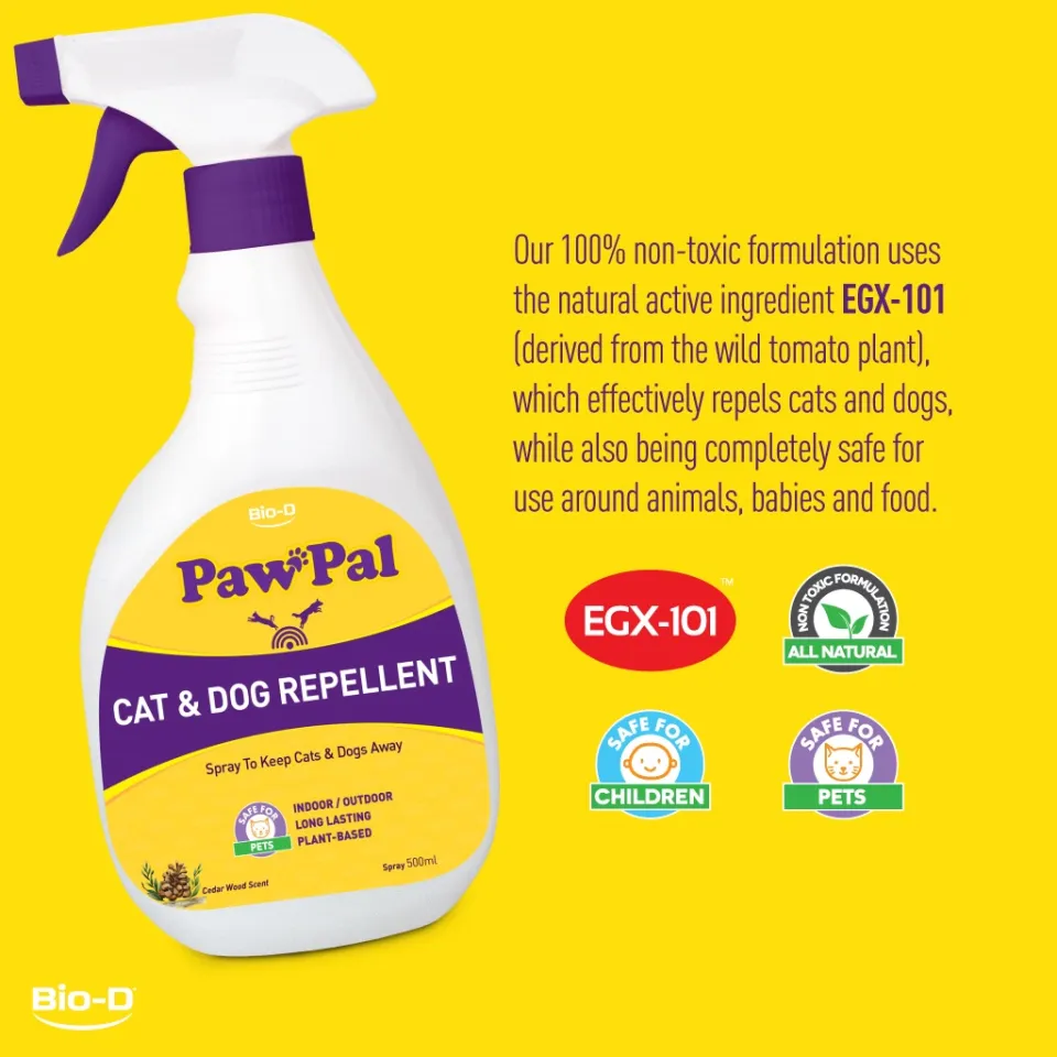 Cat and outlet dog repellent spray