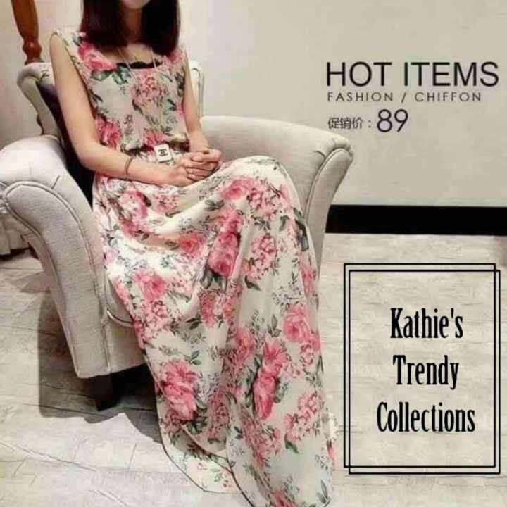 Korean Long Flowy Dress 89 | Lazada PH Korean Long Flowy Dress 89 | Lazada PH