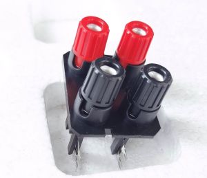 Terminal Speaker Tapal Kuda 4 Pin Konektor Amplifier ke Speaker