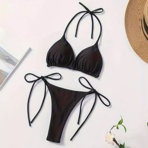 💯ส่งจากกรุงเทพฯ 💕ชุดว่ายน้ำบิกินี่ ปลายเล็ก สามเหลี่ยม เซ็กซี่ ชุดว่ายน้ำหญิง