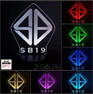 SB19 Acrylic LED Lamps for Display Gifts Personal Use Desk Table Light