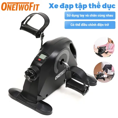 OneTwoFit Xe đạp tập thể dục tại nhà Rèn luyện sức khỏe phục hồi chức năng chính hãng