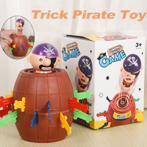 Jumping Pirate Game for Kids Pirate Lord Barrel Family Board Games Interesting Party Interactive Toy