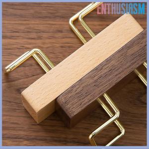 【Enthusiasm】🌟🌟【Hot Sale】🎈 Business Card Holder Organizer Office Desk Display Stand Memo Counter Accessories Tabletop Shelf Home Wooden Card Holder Storage