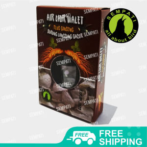 SEMPATI Air Liur Walet Burung Gacor Seketika Sempati Vitamin Burung Meningkatkan Stamina Kegacoran Volume Durasi Kicau Mental Fighter Untuk Burung Murai Kacer Anis Lovebird Kenari Cucak Pleci Dll BCVSW