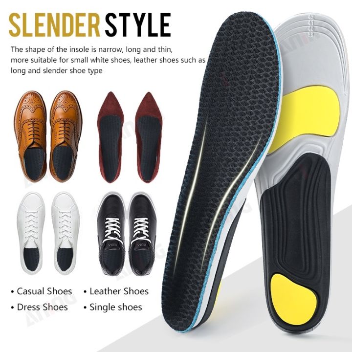 Shoe Insoles for Men and Women Cushioning Foot Pad Ushape Heels Shoe Insert  Lightweight EVA Elastic Lazada PH