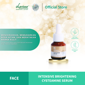 Larissa Serum Cysteamine Serum Pencerah dan Memudarkan Noda Hitam Intensive Brightening