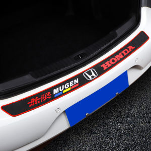 รถตัวป้องกันกันชนด้านหลังตัวป้องกันตัวป้องกันการสแตรตยางประตูฝาปิดขอบธรณีประตู แถบป้องกันทางเข้าประตูรถยนต์สำหรับรถ SUV