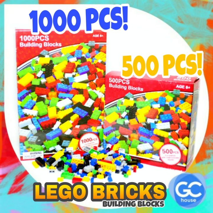 BRICK LEGO Building Blocks 1000 PCS dan 500 Pieces mainan balok