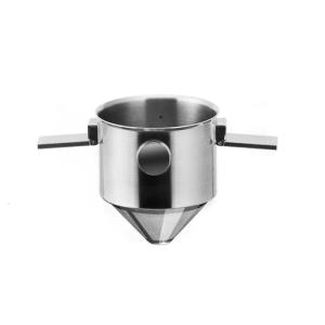 Cà phê tái sử dụng có thể gập lại-Lọc di động cho cà phê thép không gỉ đổ qua cà phê-Bộ lọc nhỏ giọt-không cần giấy tờ