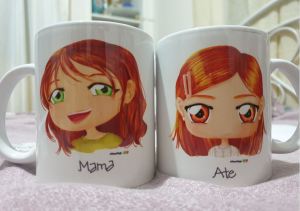 Family Mugs11 oz glossy white mug with free individual white box Perfect Gift (Can be personalized)
