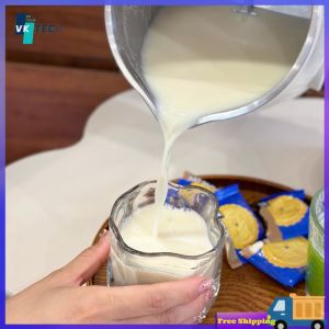[ VKTECH ] 1200ml Soy Milk Maker with Digital Touch Control for Homemade Plant-Based Milk Quick and Easy Kitchen Gadget