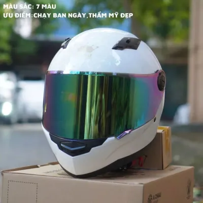 MŨ BẢO HIỂM FULLFACE CHÍNH HÃNG ROYAL M136(ĐƯỢC TÙY CHỌN MÀU KÍNH PHÙ HỢP)