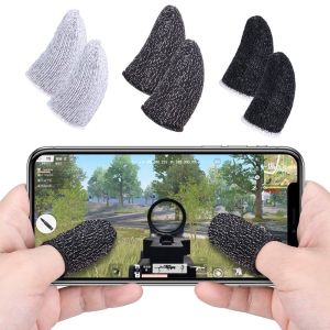 Available Stock+Free+Cod Mobile Finger Sleeve Touch Screen Game Controller Sweatproof Gloves Nice

