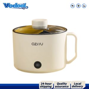 【Fast delivery】 220V Electric Mini Cooker 1.8L Multi-Function Small Fryer Pot for Noodles Eggs and Steaks Easy to Clean Kitchen Tool