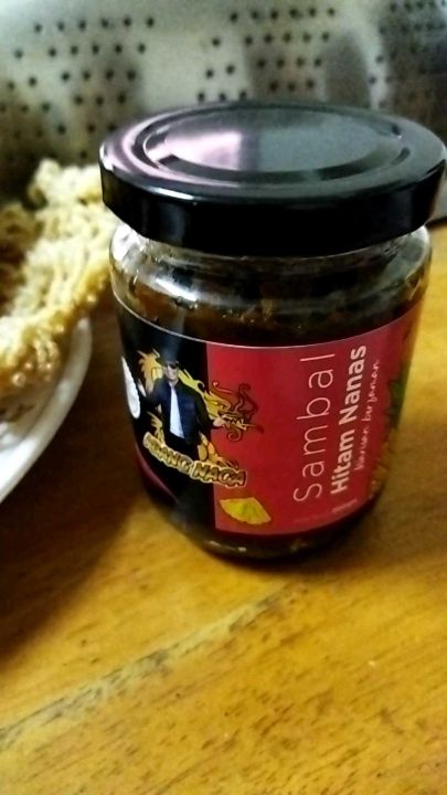SAMBAL HITAM NANAS ABANG NAGA