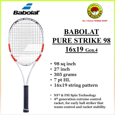 Babolat Pure Strike 98 16x19 Gen.4 Tennis Racket