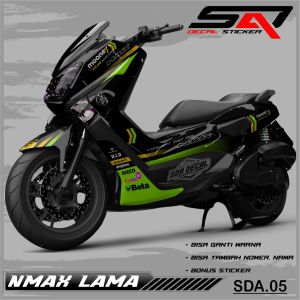Decal Sticker Custoom Full Body NMAX Lama 2016-2019 Decal Variasi Motor NMAX Lama SDA.05