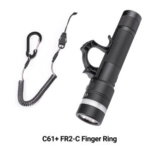 NEXTORCH C61 Rechargeable Flashlight 3500 Lumen High Power LED Work Light with Wire Lanyard Ring Set Magnetic Base Working Bidirectional Flashlight for Car Repair Camping Home and Emergency Use