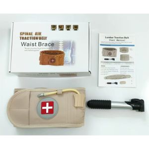 SRIEI Back Pressure Relief Belt Air Spinal Traction Belt for Lower Back Pain Relief Supports The Back and Pulls The Waist Standard Size for Waist 29 To 49 Inches.