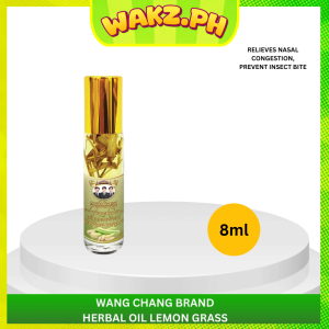 Wakz.ph thai herbal massage oil lemon grass scent relieve dizziness nasal congestion insects bite.
