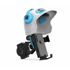 Motorcycle Phone Holder with Sunshade  Universal Waterproof Bike Phone Mount  Anti-Glare & Sunproof Design  Helmet Compatible Stand for Motorbike Scooter & E-Bike  Secure & Stable for Navigation While Riding