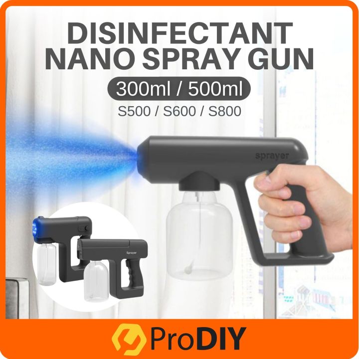 Disinfectant Nano Spray Gun Atomizer Cleaning Plant Watering Air