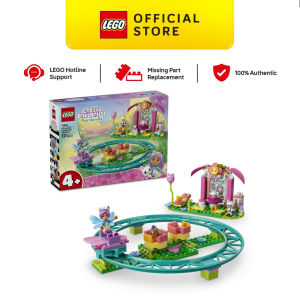 LEGO Gabbys Dollhouse 11214 Fairy Roller Coaster and Tea Party (137 Pieces)