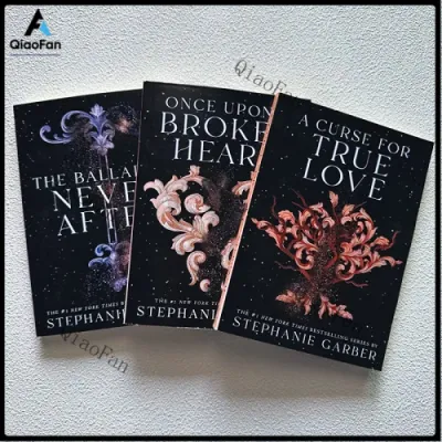 [Qiafa][3 Books]Once Upon A Broken Heart Series By Stephanie Garber :Once Upon A Broken Heart/A Curse for True Love/The Ballad The Ballad of Never After
