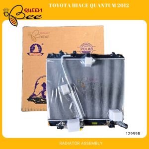 QUEENBEE 12999 Toyota Hiace Quantum 2012 Radiator Assembly A/T 510x654x26mm 1640030280 (POLAR)