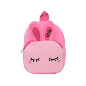 JAYQQ Panada Backpack Animal Pattern Cat Small Backpack Fashion Plush Kid Bag Kindergarten School