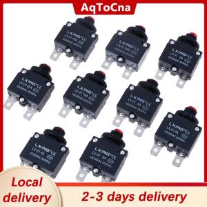 [COD] AqToCna Ship within 24 hours Circuit Breaker Overload Protector Switch Fuse 3A 4A 5A 6A 8A 10A 15A 20A 30A