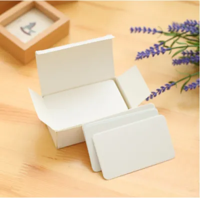 🇲🇾1pcs DIY Blank Greeting Card / Kad Kosong Hadiah Tulisan / Blank Card / Wish Card / Craft Paper / 牛皮纸卡片