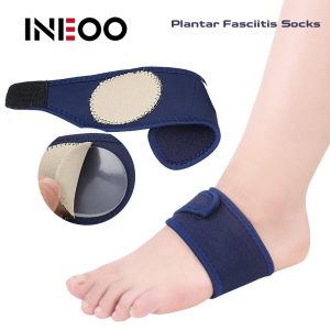 INEOO 1คู่ซิลิโคนเจลโค้งแผ่นรองรองเท้าเท้าแบนอุ้งเท้าสำหรับอาการปวดส้นเท้าถุงเท้ากายอุปกรณ์เสริมที่ป้องกันเข่าบรรเทาอาการปวดเท้าใช้ได้ทั้งชายและหญิง