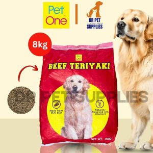 All Stages 8kg Beef Teriyaki Dog Dry Food Dogs Adult Puppy