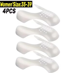 4Pcs Crease Protector Shoe Head Stretcher Sneaker Anti Crease Wrinkled Fold Shoe Support Toe Cap Sport Crease Protector Dropship