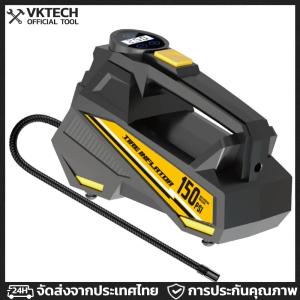 150psi รถพกพาปั๊มพกพาพร้อมไฟ LED Bicycle Air Compressor ปั๊มไฟฟ้าอัตโนมัติสำหรับลูกจักรยานรถยนต์