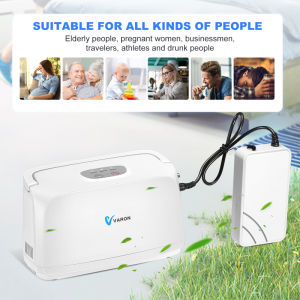 【3 Days Fast Delivery】Portable Oxygen Concentrator Car and Home 3L 220V Oxygen Machine with Battery
