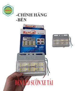 ĐÈN LED SƯỜN XE TẢI MÀU TRẮNG 24V RUNLAI CHÍNH HÃNG