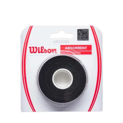 Wilson ABSORBX Tennis Racket Overgrip 3 Pack - WR84465020