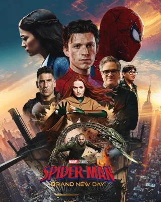 Spider-Man Brand New Day สไปเดอร์-แมน แบรนด์ นิว เดย์ (2026) DVD หนังใหม่ ภาพ 80% พากย์ไทยโรง ❌เสียงก้อง❌