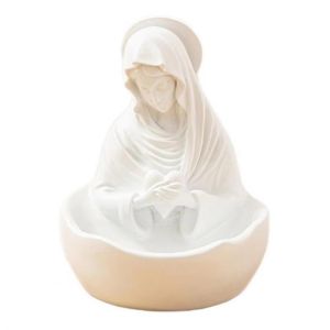 FOUNDTWO Exquisite Virgin Mary Statue Decorative Durable Resin Figurine Creative Elegant Mary Figurine Home