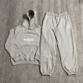Autumn And Winter New Corteiz American Street Hip Hop Alcatraz Island Hooded Sweater Men's And Women's Couples Pants Suit Tide Korean style 2026 original. 