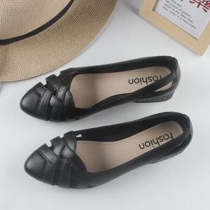 Free Shipping Pointed-Toe Sandals Fashionable WomenS Outdoor Footwear New Summer Flat Shoes Solid-Color Hollowed-Out Casual WomenS Sandals