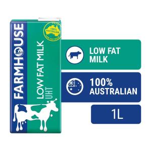 Farmhouse UHT Low Fat Fresh Milk 1L