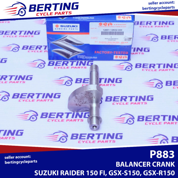 SGP BALANCER CRANK Suzuki Raider 150 FI GSX-S150 R150 Genuine 12651 ...