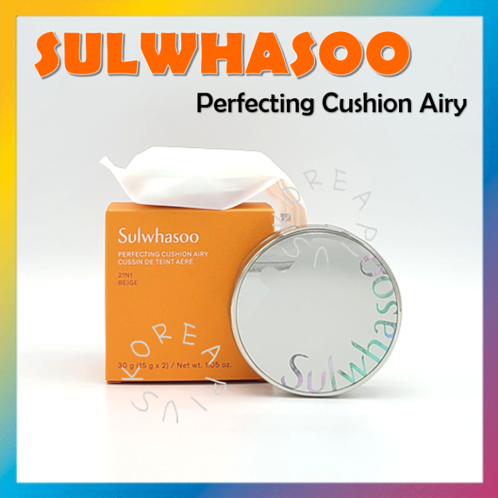 Sulwhasoo PERFECTING CUSHION AIRY 15g+15g(Refill) SPF50+/PA+++