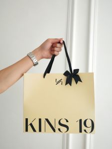 KINS | Shopping bag ถุงกระดาษของขวัญ ถุงกระดาษพรีเมียม (KNB-M)