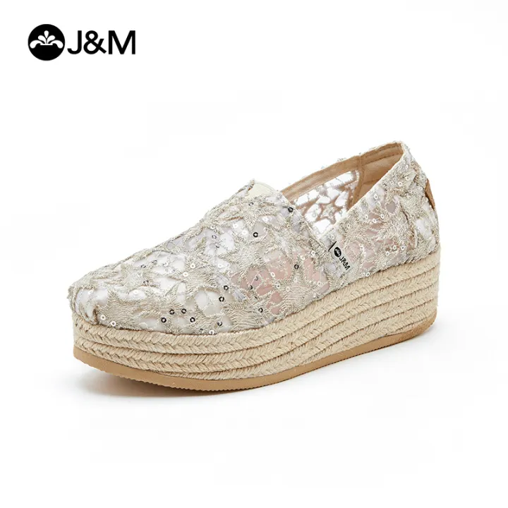 Joy&Mario%20Women's%20loafers%20Lace%20Breathable%20Non-Slip%20Wedges%20shoes%20-%20Image%203